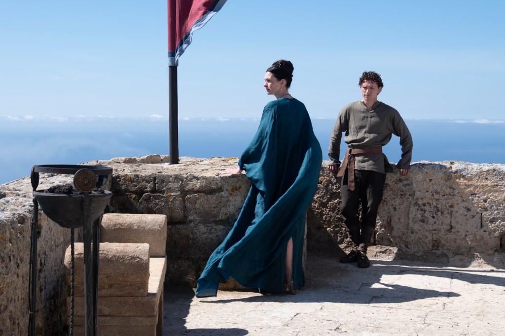 Penelope and Telemachus await their hero's return.